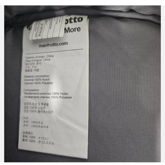 NEW! Manfrotto MB MA-A1-15 Adventure 1 Camera Backpack w/Rain Cover - Picture 10 of 14